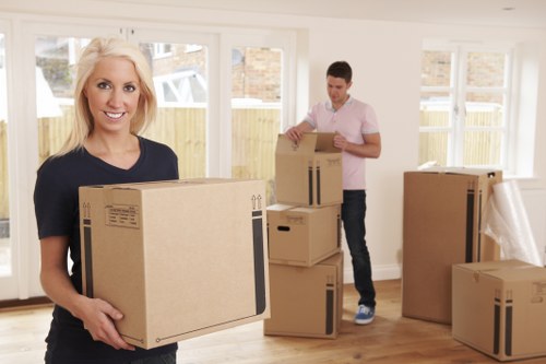 Man And Van Clapham secure online payment illustration
