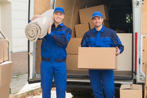 Commercial removals and office relocation service in Clapham