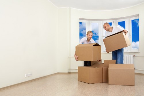 Clapham flat move with careful handling of household items