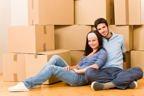 Service review process for a local van move complaint