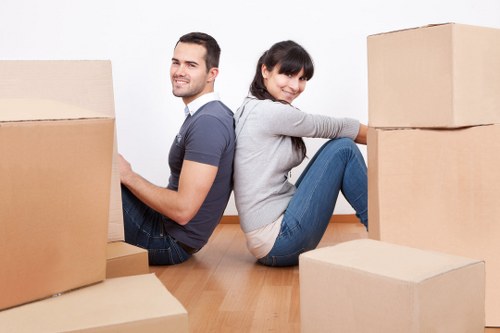 Removal van service for a Clapham move with careful loading and transport