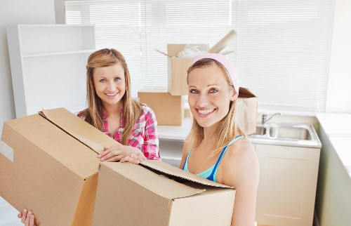 Local moving van for a flat move in Clapham