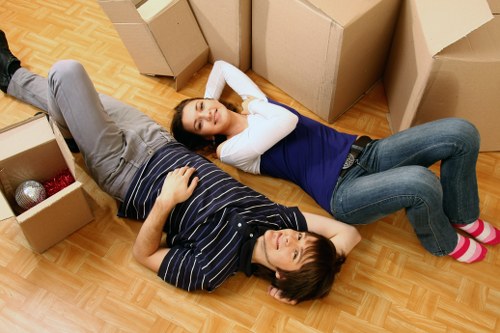 Business preparing for a professional office relocation in Clapham